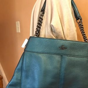 🔥 Sold 🔥 Brand new Metallic coach bag